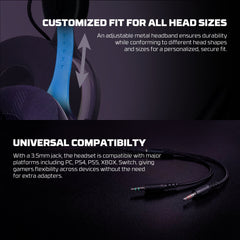 FANTECH HERO MH92 CARBON MULTI PLATFORM GAMING HEADSET (PS5 - PS4) BLACK