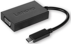 Lenovo 4x90m42956 Usb Type C To Vga Plug And Play Converter Cable Adaptor Black