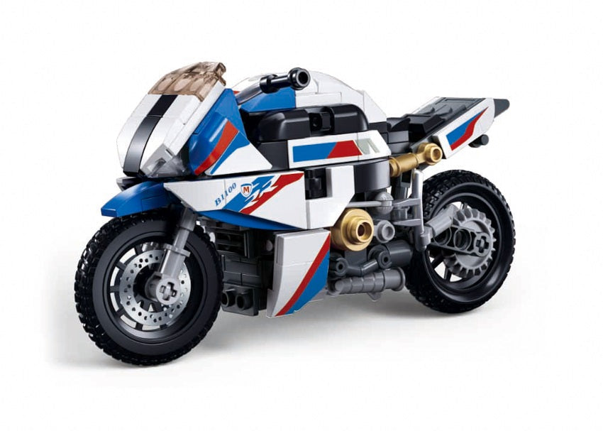 Sluban ModelBricks S1000MS Motorcycle 1/12 – 242 Pieces