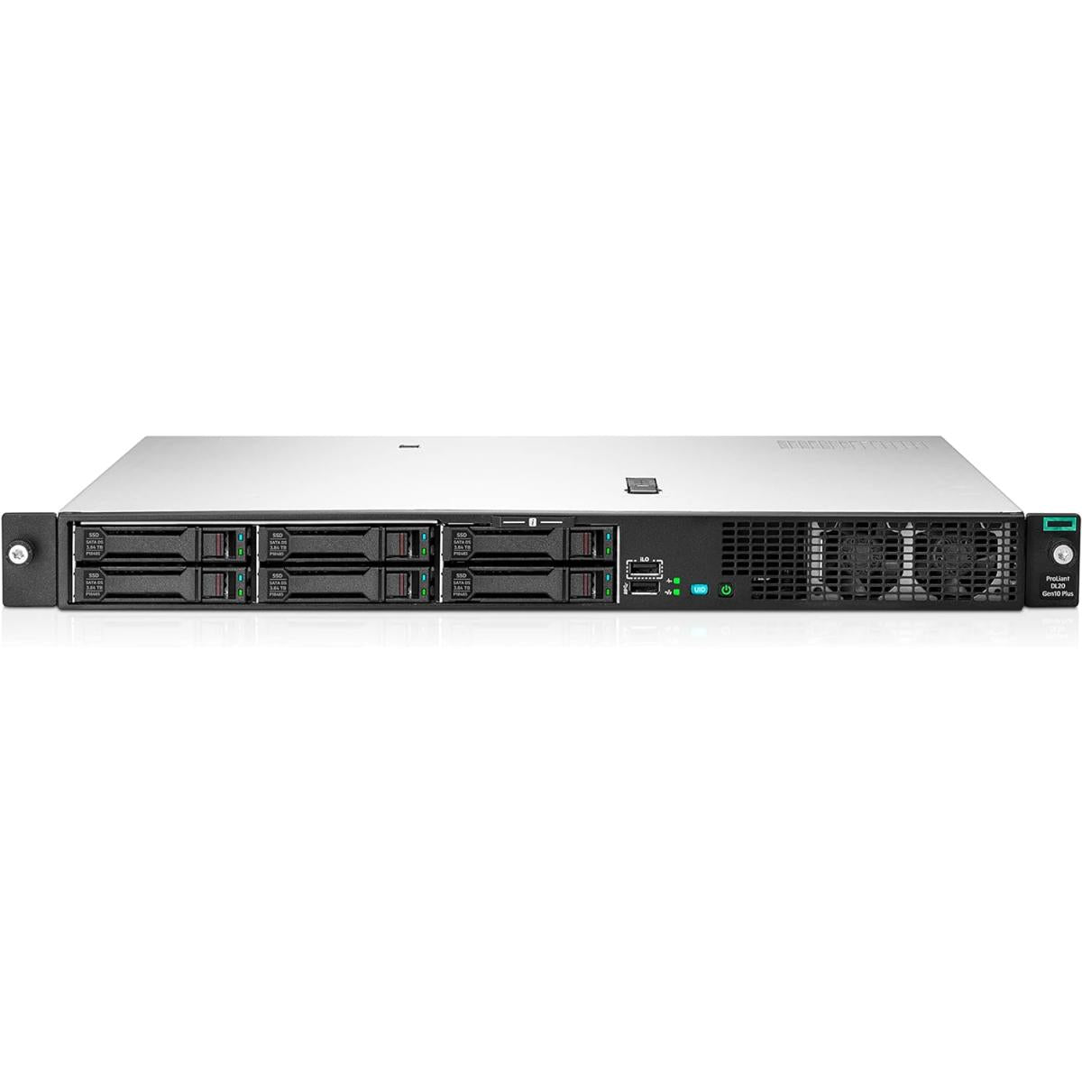 Hpe Proliant Dl20 Gen10 Plus High Performance Rack Intel Xeon E 2336 Up To 4.8ghz 6 Cores W/ 16gb Memory & 2x Hp 960gb Enterprise Ssd - CompuMe