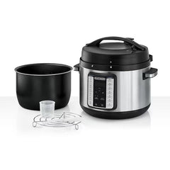 Black & Decker Pressure Cooker 9 In 1, 6Lit, 1350Watts, Black / Silver - PCP1010-B5