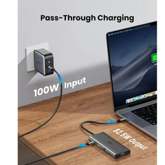 UGREEN 11-in-1 USB-C Hub CM639 – 4K@60Hz HDMI, VGA, Gigabit Ethernet, 100W PD Charging