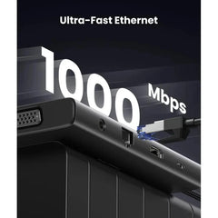 UGREEN 11-in-1 USB-C Hub CM639 – 4K@60Hz HDMI, VGA, Gigabit Ethernet, 100W PD Charging