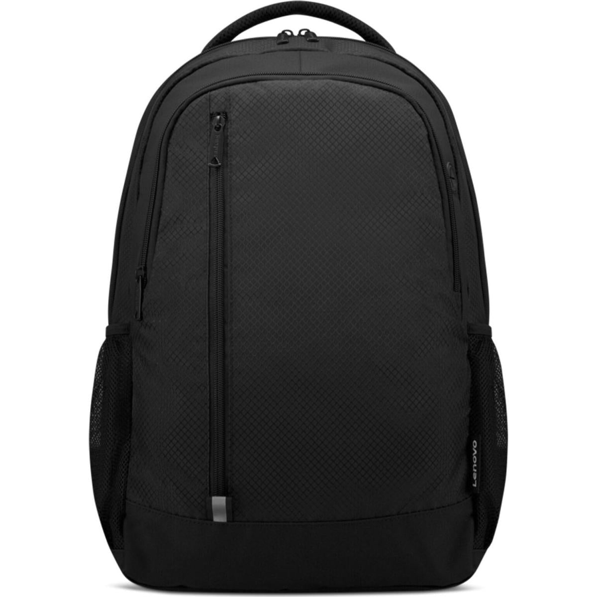 Lenovo Sele Targus 16" Sport Backpack Sporty Outside & Business Inside Lightweight Large Zippered Two Water Bottle Black
