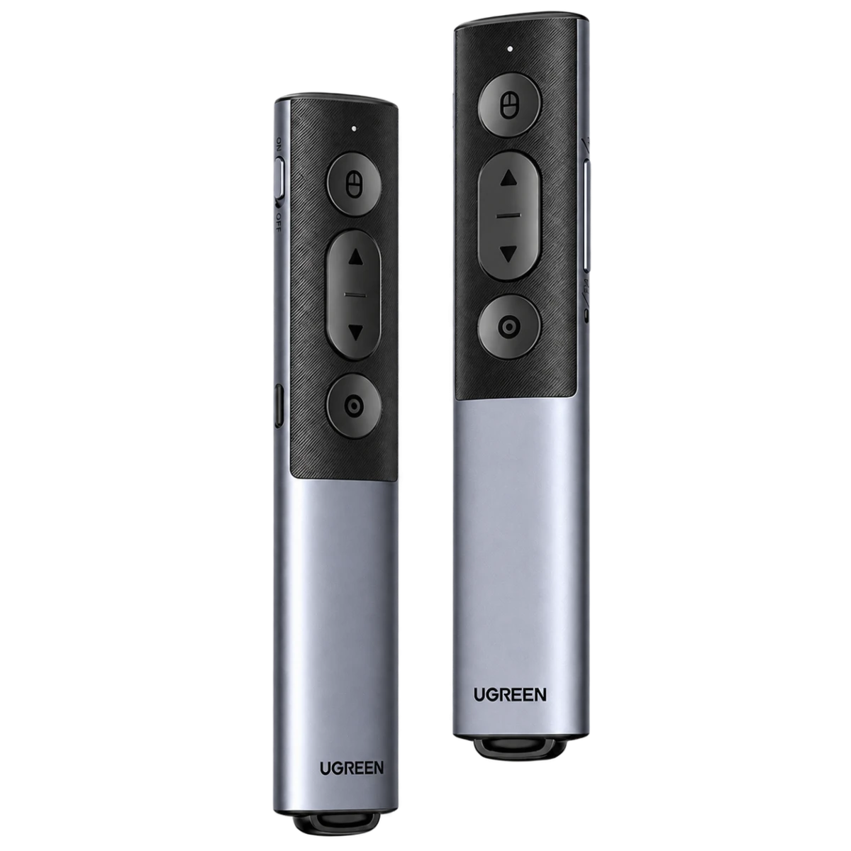 UGREEN LP879 Smart Presentation Clicker Dual-Mode Green Laser Metallic (45490)