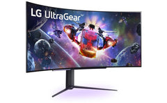 Lg 45gr95qe B 45" Ultragear™ Oled Curved 800r 3k 240hz .03ms Hdr10 Dci P3 98.5% Hdmi 2.1 W/ G Sync Compatible