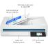 Hp Scanjet Pro N4600 Fnw1 Flatbed Scanner, Up To 1200 Dpi Scan Resolution, 100 Sheets Document Feeder Capacity, 6000 Pages Duty Cycle, Wi Fi / Usb / Ethernet Conneivity, White Hp Scanjet Pro N4600 Fnw1 Flatbed Scanner, Up To 1200 Dpi Scan Resolution, 100 Sheets Document Feeder Capacity, 6000 Pages Duty Cycle, Wi Fi / Usb / Ethernet Conneivity, White