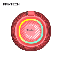 FANTECH BS159 True Wireless RMS Speaker TWS Deep Bass 10W 57mm Driver 4 - Way Connectivity BT TF Card USB RGB Portable Speaker - Red