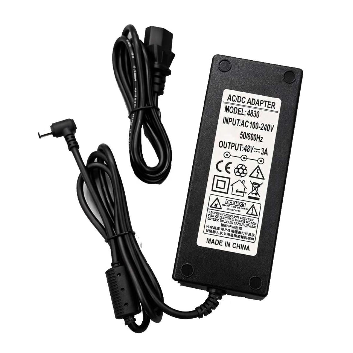 48V 3A AC/DC Power Adapter