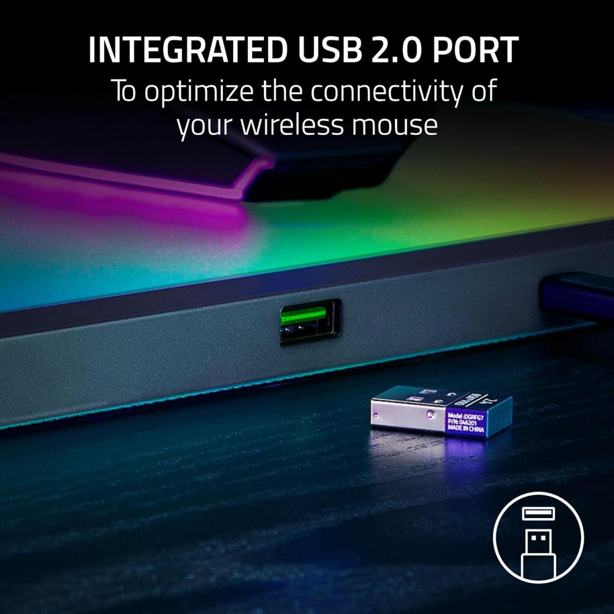 Razer Firefly V2 Pro Fully Illuminated Rgb Gaming Mouse Mat Backlit Design 15 Zone Chroma Lighting Usb 2.0 Port Detachable Usb Type C Cable Micro Textured Surface Anti Slip Base Razer Firefly V2 Pro Fully Illuminated Rgb Gaming Mouse Mat Backlit Design 15 Zone Chroma Lighting Usb 2.0 Port Detachable Usb Type C Cable Micro Textured Surface Anti Slip Base