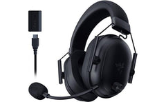 Razer Blackshark V2 Hyperspeed Wireless/bluetooth/usb Lightweight Thx Spatial Audio Bendable Mic 50mm Drivers 70 Hr Battery W/usb Type C Charging Black
