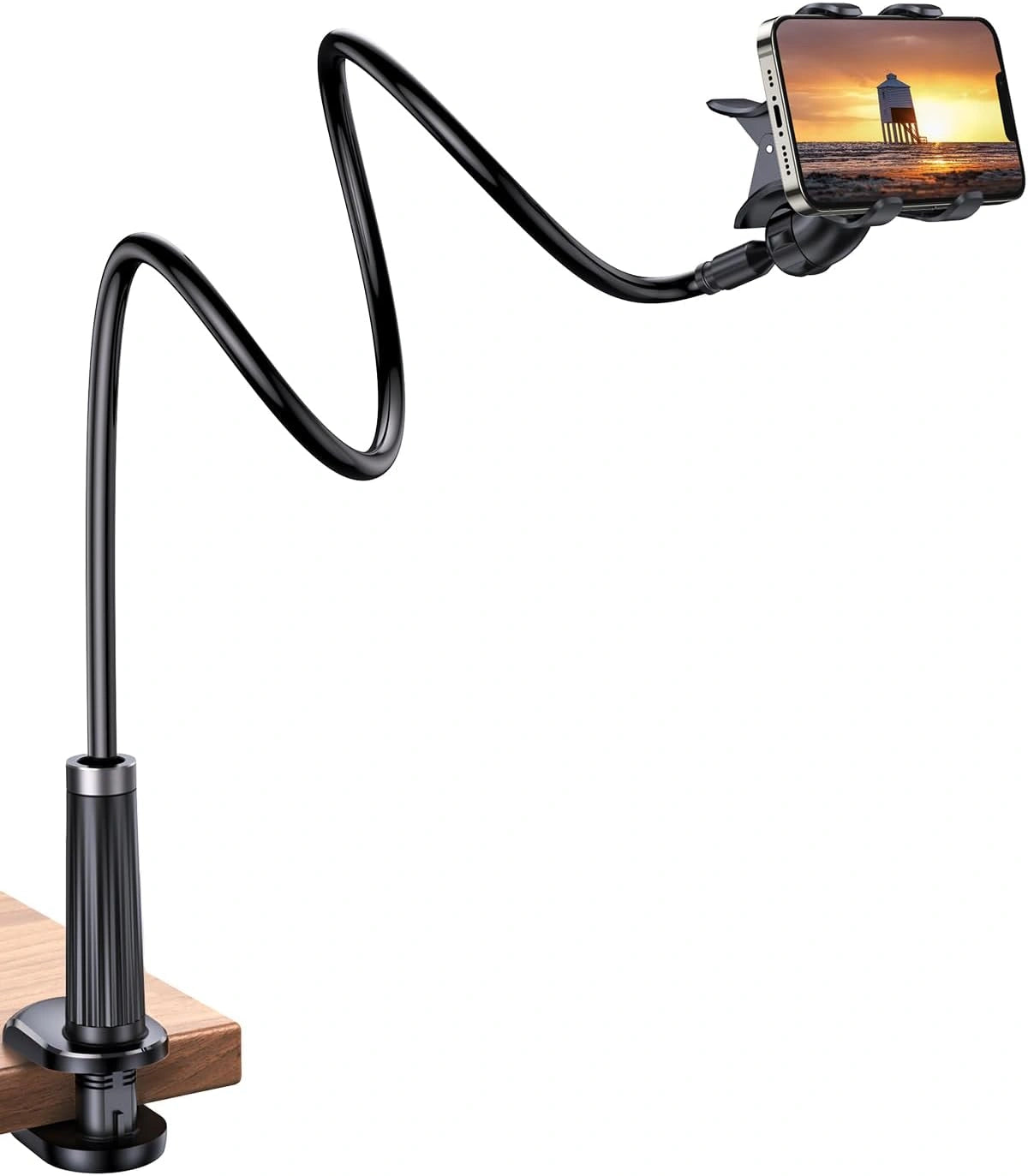 UGREEN 80906, 30488 GOOSENECK CLIP PHONE HOLDER FLEXIBLE LAZY LONG ARM STAND