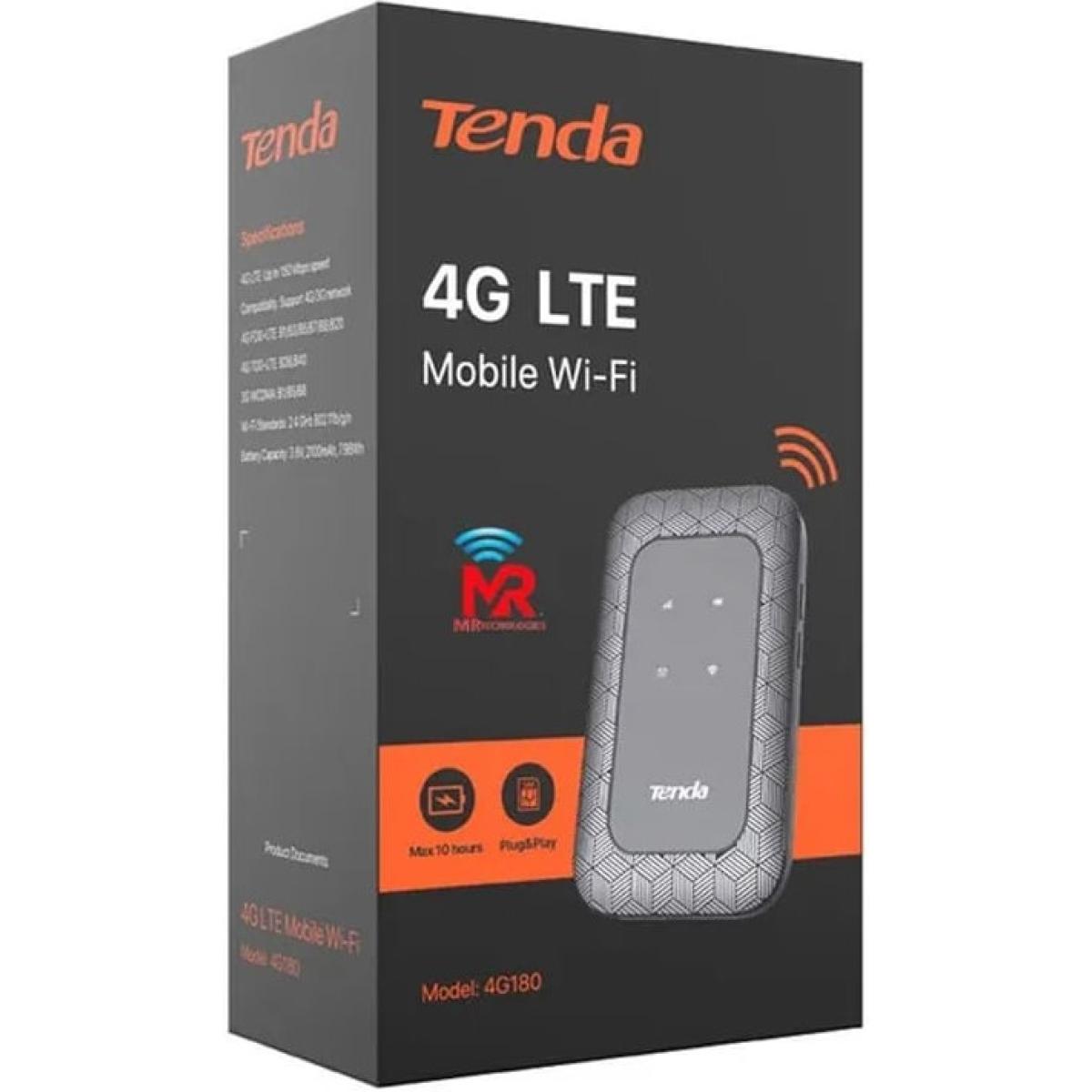 Tenda (4G185) 4G LTE-Advanced 150Mbps Pocket Mobile Wi-Fi Router 10 Hours Long Battery