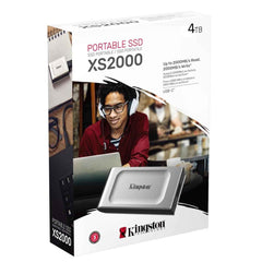 Kingston Xs2000 4tb High Performance Pocket Sized External Ssd Usb C