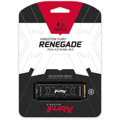 Kingston Fury Renegade 4tb Pcie 4.0 Nvme M.2 Ssd Up To 7,300mb/s