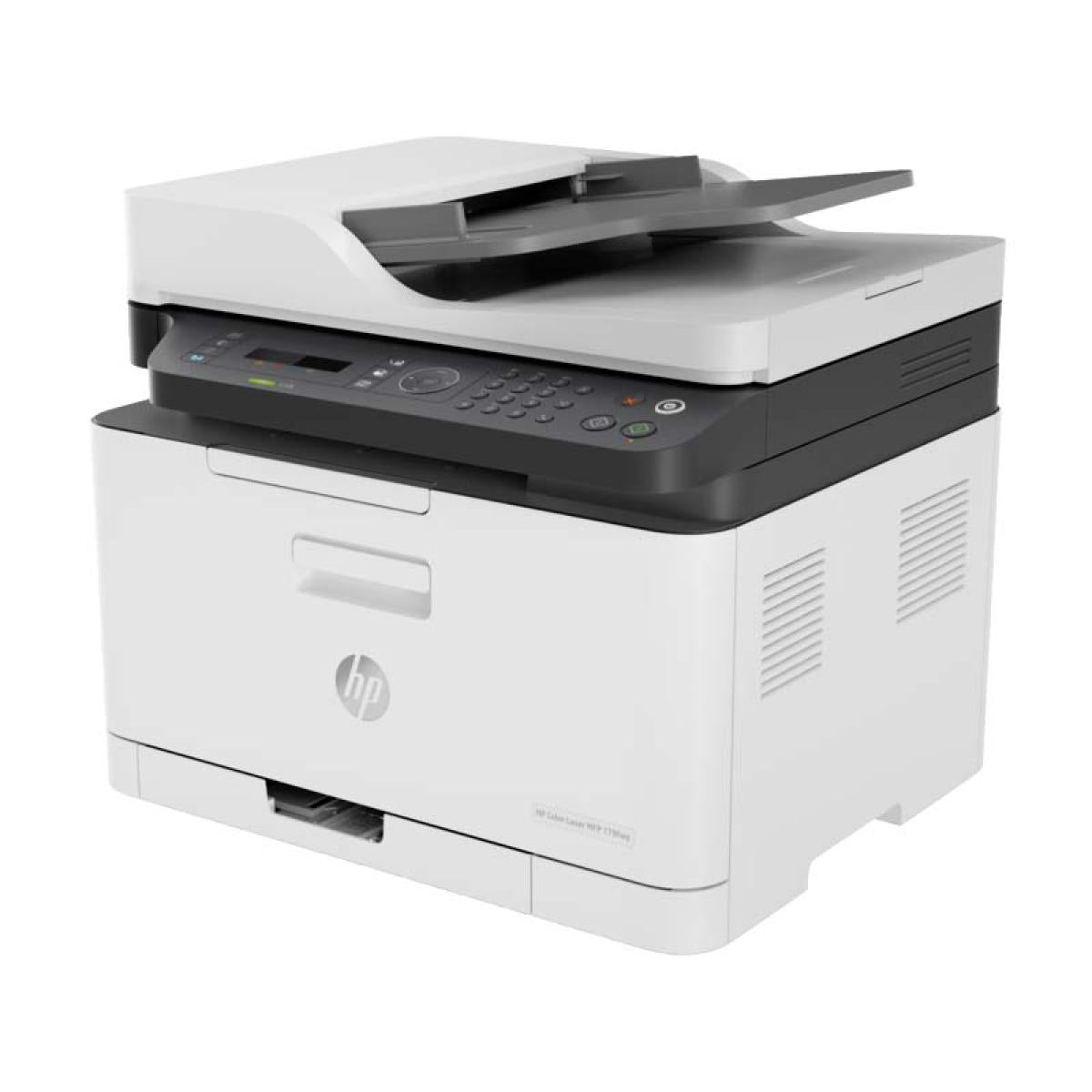 HP MFP 179fnw Print Scan Copy Fax Color Laser Printer (4ZB97A)
