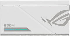 ASUS ROG Loki SFX-L 850W Power Supply Unit, 80 Plus Platinum, Fully Modular, PCIe Gen 5.0, 120mm ARGB-Illuminated Fan White