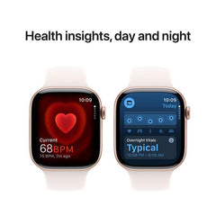 Apple Watch Series 10 GPS 42Mm, Rose Gold Aluminium Case, Light Blush Sport, (Demo Unit) - 3N490Z/A/1