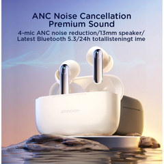 JOYROOM JR-BC1 True Wireless ANC Earbuds-White