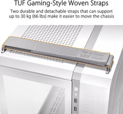 ASUS TUF Gaming GT502 ATX Mid-Tower Front Panel RGB WHITE GAMING CASE