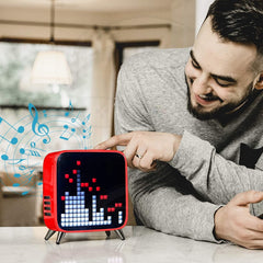 Divoom Tivoo Max - 2.1 Subwoofer Pixel Art Speaker - Red