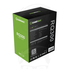 GAMEMAX RQ300 Cooling 3 Fan 3in1 Kit - Black