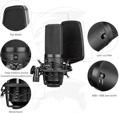 BOYA BY-M1000 Large Diaphragm Condenser Microphone
