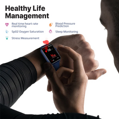 Promate PROWATCH-B18 SuperFit Smart watch With Handsfree Support - Blue