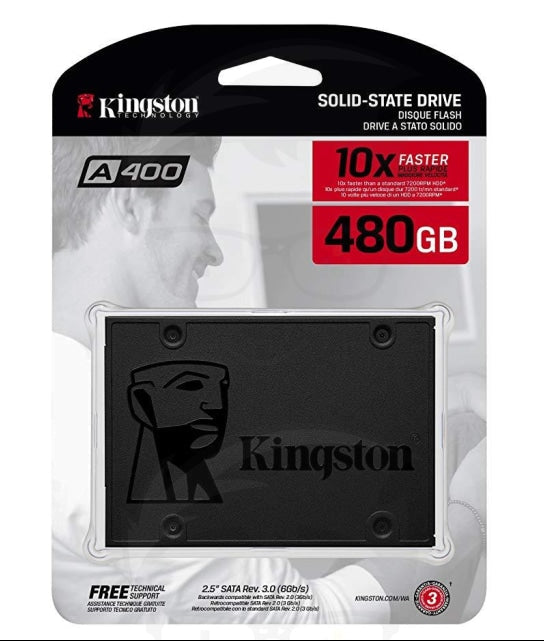 Kingston 480GB A400 SATA 3 2.5" Internal SSD