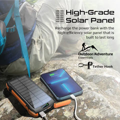 Promate Solartank-20PDQi, Solar Power Bank