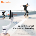 Mcdodo ClearSync MP-545 - Wireless Microphone with AI Noise Cancelling, USB‑C & Lightning Dual Compatibility, 2.4GHz Low‑Latency Transmission, Compact Charging Case - 18 Months Warranty