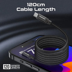 Promate Springy.Black, USB-C Cable