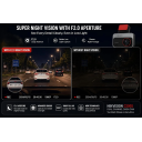 Hikvision AE-DC2328-C200S (2CH) - Dual-Channel Dash Camera, 1080P Front + Rear, Wi-Fi, G-Sensor, IPS Display