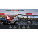 Hikvision AE-DC2328-C200S (2CH) - Dual-Channel Dash Camera, 1080P Front + Rear, Wi-Fi, G-Sensor, IPS Display