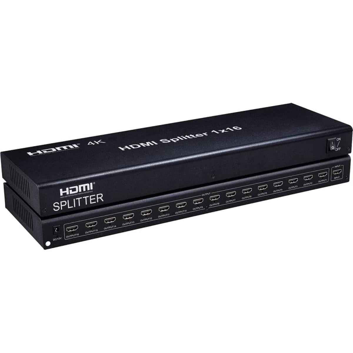 16 Port 4K HDMI Splitter