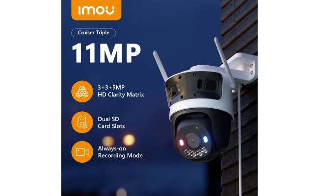 IMOU Wi - Fi security camera for surveillance systems