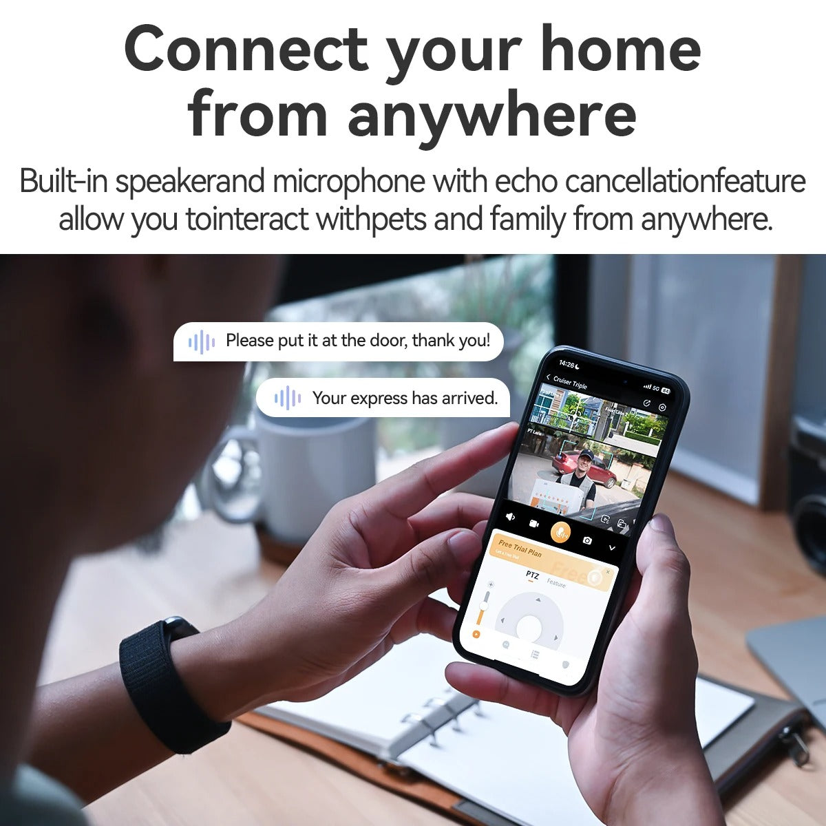 IMOU Wi - Fi security camera for surveillance systems