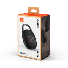 JBL Clip 5 Portable Bluetooth Speaker Box Black - Waterproof and Dustproof