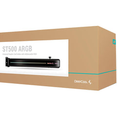 Deepcool St500 Argb Gpu Support Bracket W/ Adjustable 3 Axis Design & Support Pillar - CompuMe