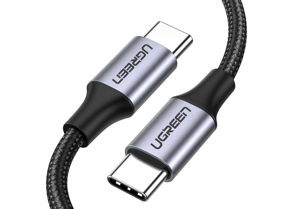 UGREEN USB-C to USB-C 2.0 60W 3A PD Fast Charging Data Sync Cable - 2M (US261)