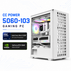 CC POWER 5060-103 Gaming PC – Intel Core Ultra 5 225F | GeForce RTX 5060 8GB | 16GB DDR5 | 500GB NVMe