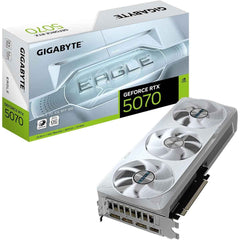 GIGABYTE GeForce RTX 5070 EAGLE OC ICE SFF 12GB GDDR7- Graphics Card | GV-N5070EAGLEOC ICE-12GD |