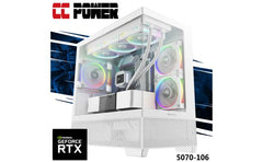 CC Power 5070-106 Gaming PC NEW Intel Ultra 5 10-Cores w/ Nvidia RTX 5070 12GB DDR7 & Advanced Air Cooler