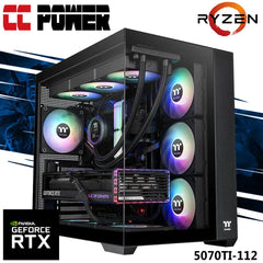 Cc Power 5070ti 112 Gaming Pc New 9gen Amd Ryzen 9 7950x3d 16 Cores W/ Nvidia Rtx 5070 Ti 16gb Ddr7 & Liquid Cooler - CompuMe
