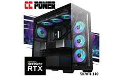 CC Power 5070TI-110 Gaming PC NEW 9Gen AMD Ryzen 9 9950X3D 16-Cores w/ NEW Nvidia RTX 5070 TI 16GB & Liquid Cooler