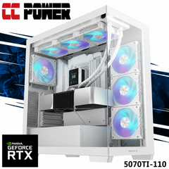 CC Power 5070TI-110 Gaming PC NEW 9Gen AMD Ryzen 9 9950X3D 16-Cores w/ NEW Nvidia RTX 5070 TI 16GB & Liquid Cooler