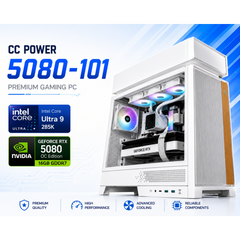 CC POWER 5080-101 Gaming PC | Intel Core Ultra 9 285K | Nvidia GeForce RTX 5080 OC Edition 16GB | 32GB DDR5 | 1TB NVMe