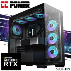 CC Power 5080-109 Gaming PC NEW 9Gen AMD Ryzen 9 9950X3D 8-Cores w/ NEW Nvidia RTX 5080 16GB & Liquid Cooler
