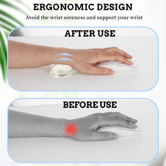 MOUSE WRIST REST PAD SILICONE GEL