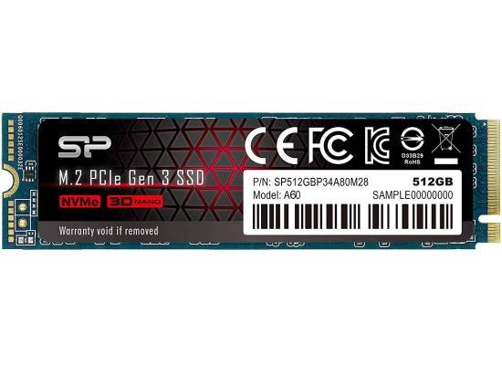 Silicon Power 256GB PCIe Gen3×4 P34A60 NVME